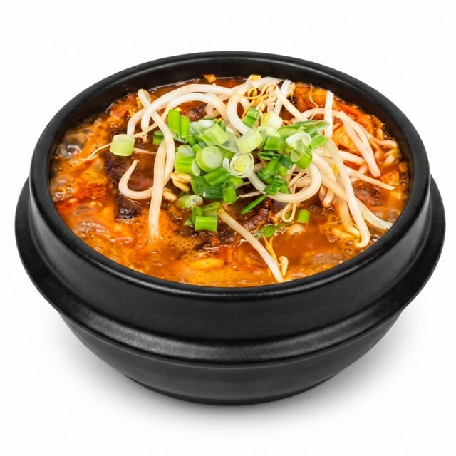 Budae Jjigae - Spicy Korean Army Stew.