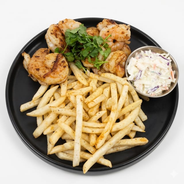 Fried Jumbo Shrimp.